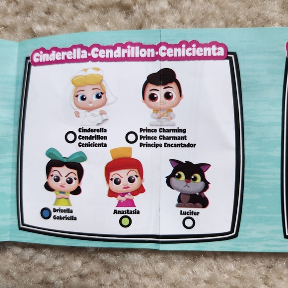 Disney Doorables Series 5 Complete Set Cinderella - Picture 3 of 4